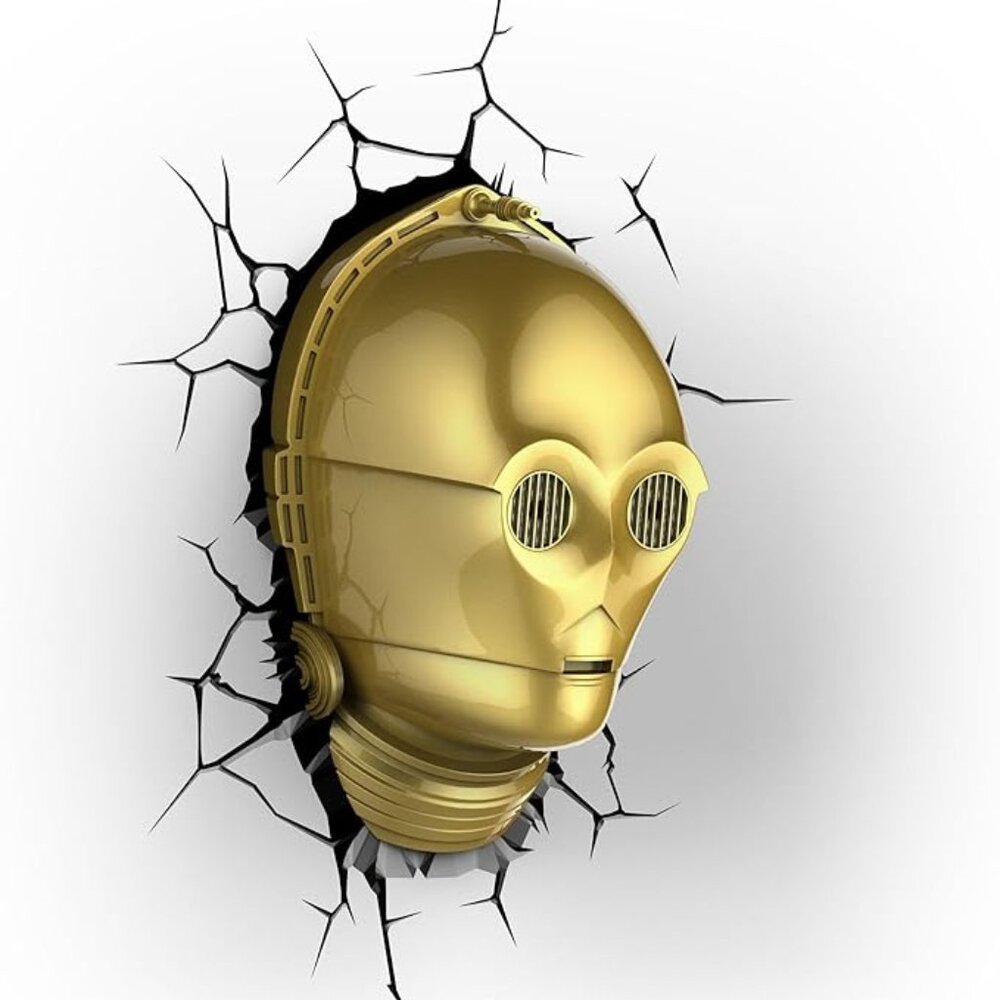Star Wars C-3PO 3D Deco LED Wall Light